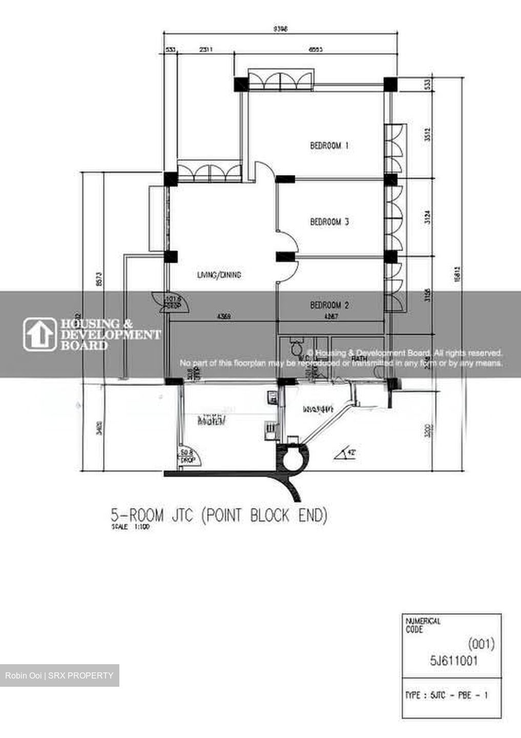 Blk 200 Boon Lay Gardens (Jurong West), HDB 5 Rooms #577146071